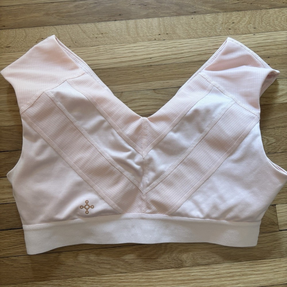 Tommie Copper Shoulder Support Bra Womens Large Zip Front Activewear Sports Gym - Picture 2 of 9